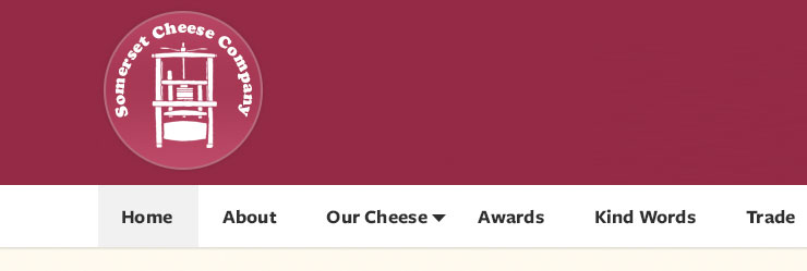 Initial header colours