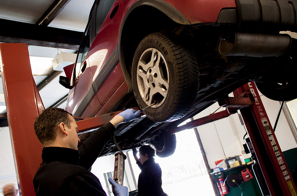 Chilcompton MOT Centre Website Photography