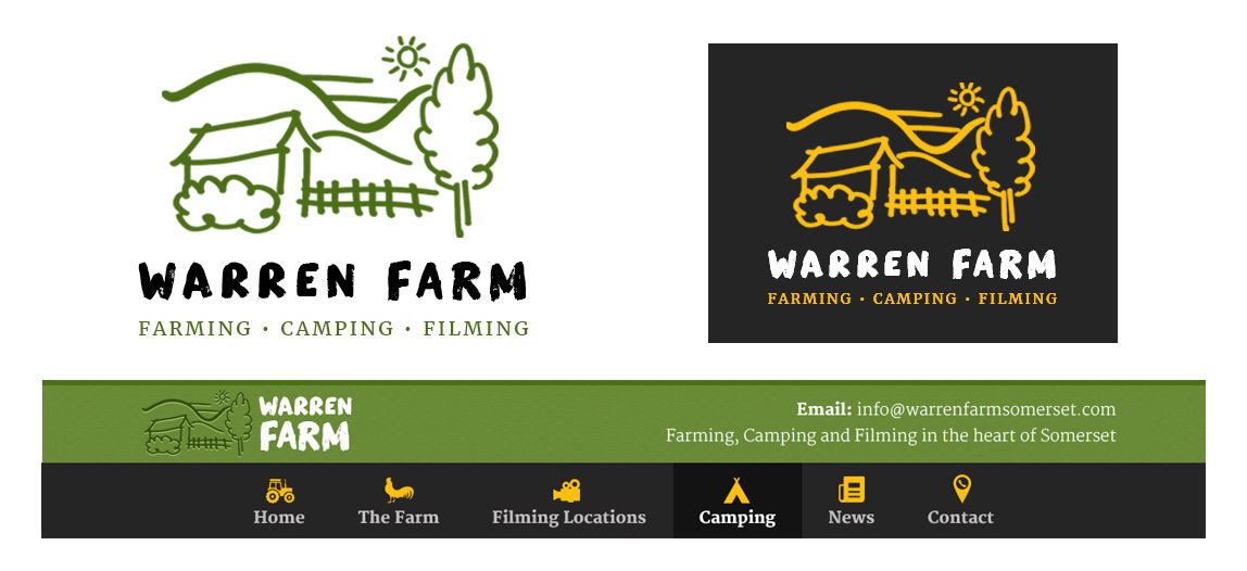 Logo design for Warren Farm